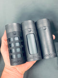 STORE-NOIR-WINDOW (odor proof BLACK ALUMINUM stash jar)
