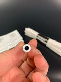 All White Aluminum Replacement bat (includes 1 bat)