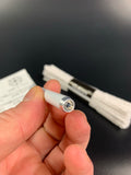 All White Aluminum Replacement bat (includes 1 bat)