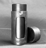 STORE-NOIR-WINDOW (odor proof BLACK ALUMINUM stash jar)
